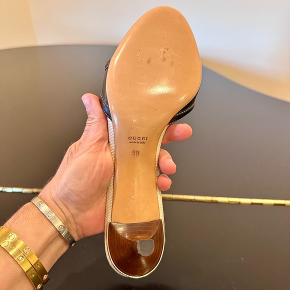 Authentic Vintage Rare Luxury Minimalist Hysteria Crest Gucci Sandals - Picture 17 of 17